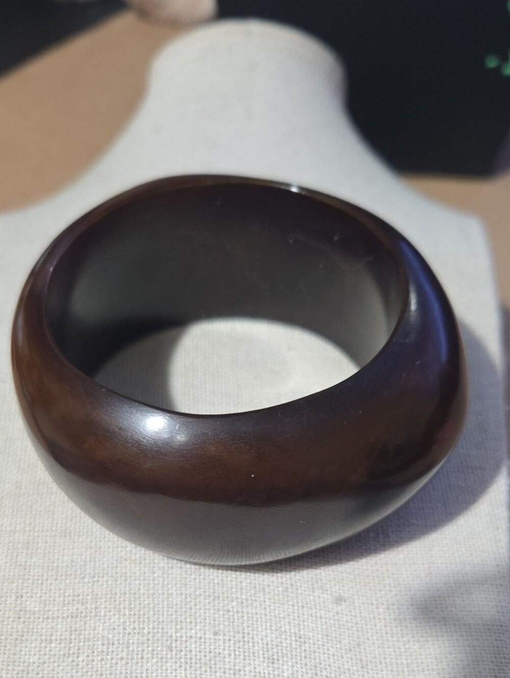 Chunky Bakelite Bangle Bracelet
